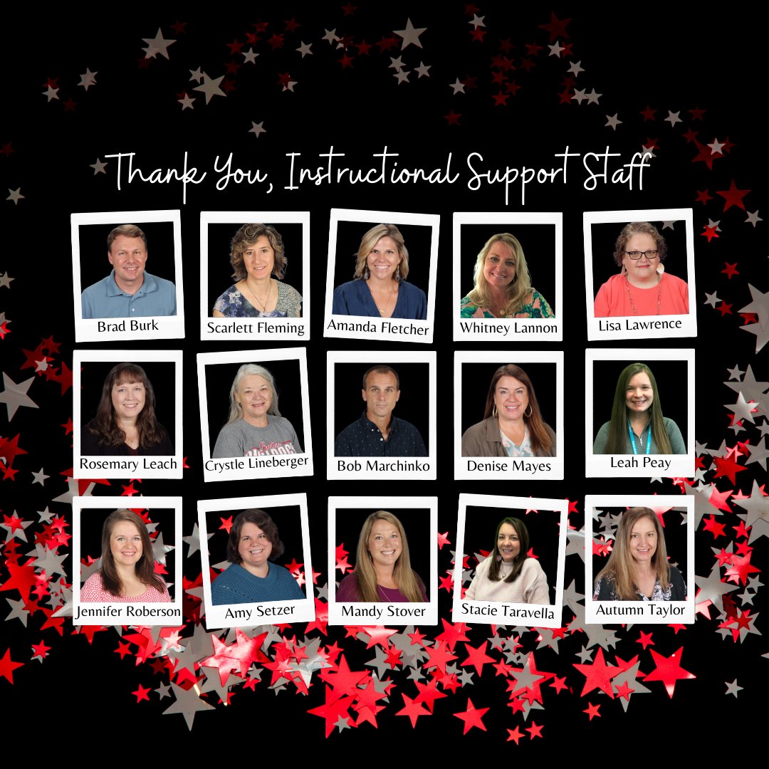 Bostian's wonderful instructional support staff serve students, staff, and families in many ways. We are thankful for all they do to support and enhance student learning! #RSSExtraordinary #BESt