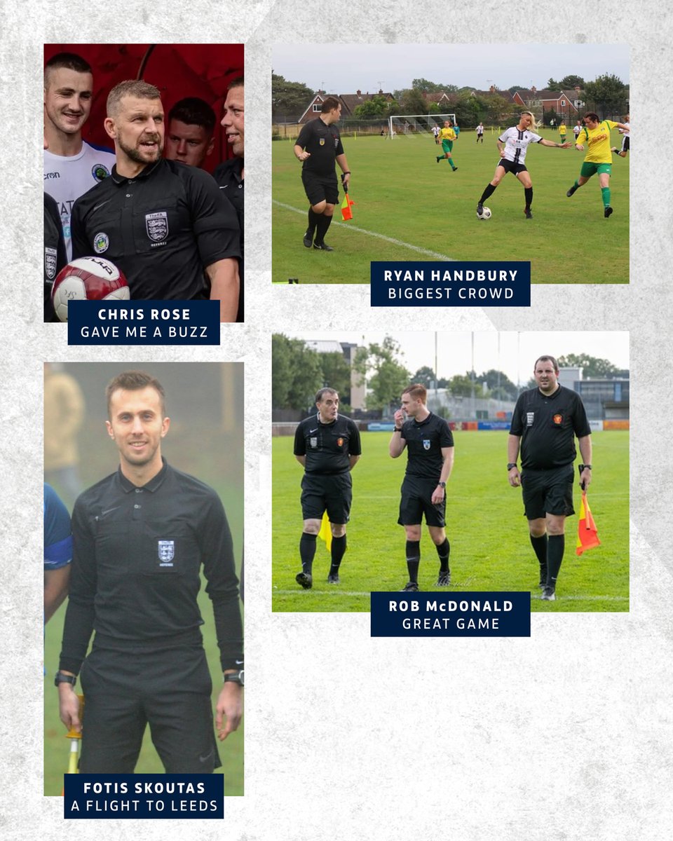 FARefereeing's tweet photo. So many great memories from our match officials in this years #FACup #RoadToWembley

🚗➡️🏟️ https://t.co/ql99P8QEJG