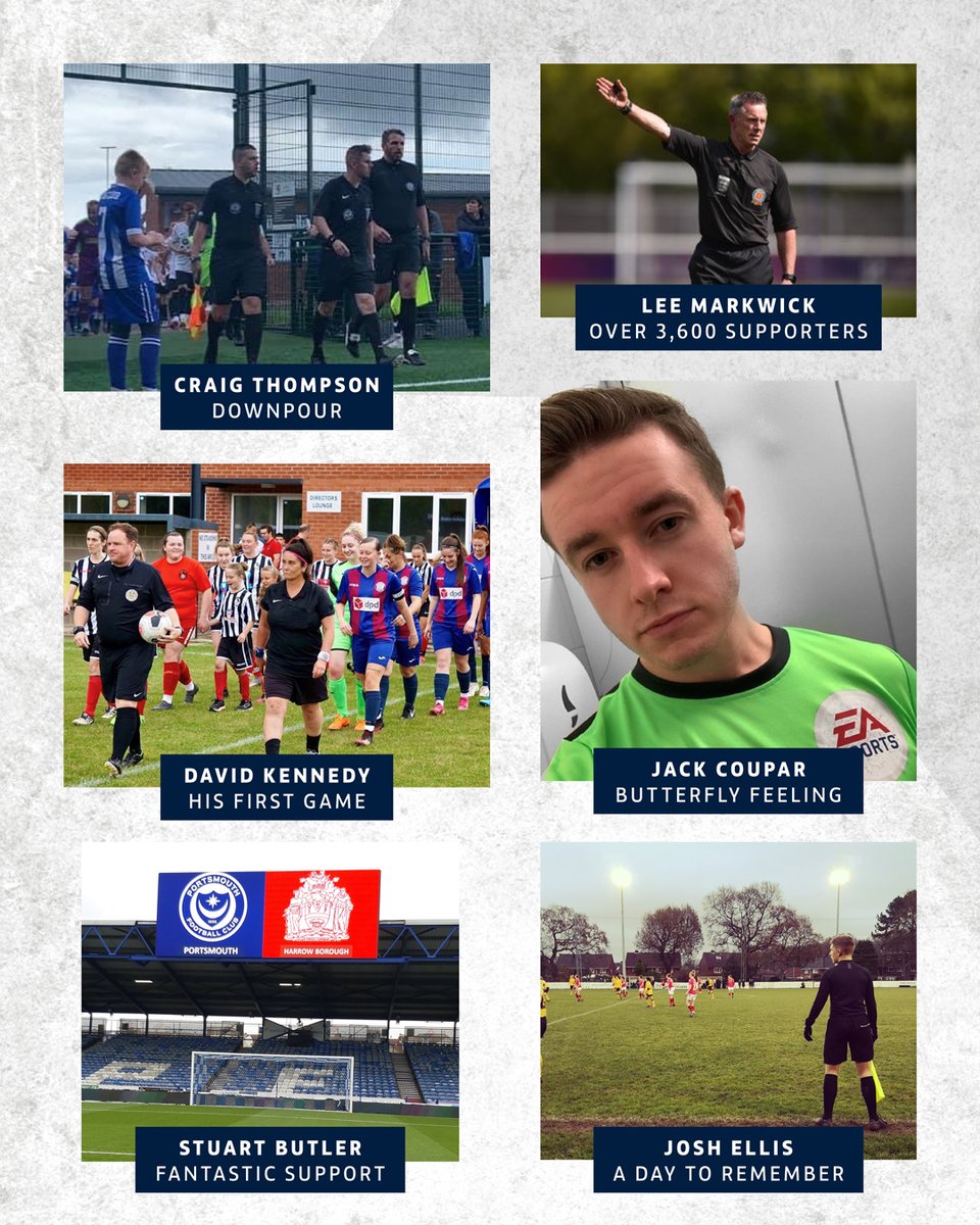 FARefereeing's tweet photo. So many great memories from our match officials in this years #FACup #RoadToWembley

🚗➡️🏟️ https://t.co/ql99P8QEJG