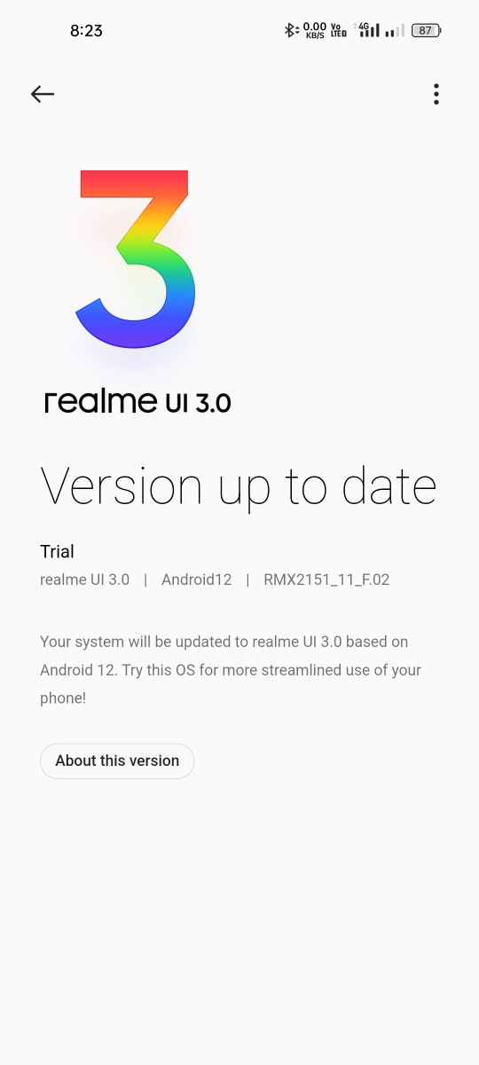 AkashArya25564's tweet photo. @realmecareIN After new update in realme 7 https://t.co/u44NTJzonE