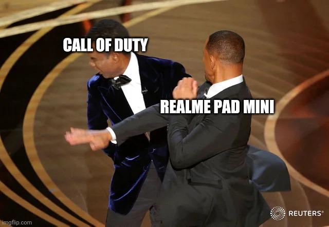 Timztech's tweet image. #MiniisPowerful with the #RealmePadMini 💪👀 🤭