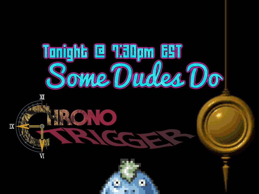 MHZero_Plays's tweet photo. Going live tonight at 7:30pm EST! Come hang for the first ever stream on the new channel! Kicking things off with some #ChronoTrigger!
#SupportSmallStreamers #SupportSmallStreams #twitchtv #SNES #chill #SomeDudesDo #SDD #JRPG
https://t.co/jxudqne8qX https://t.co/WyBq2BjZNk