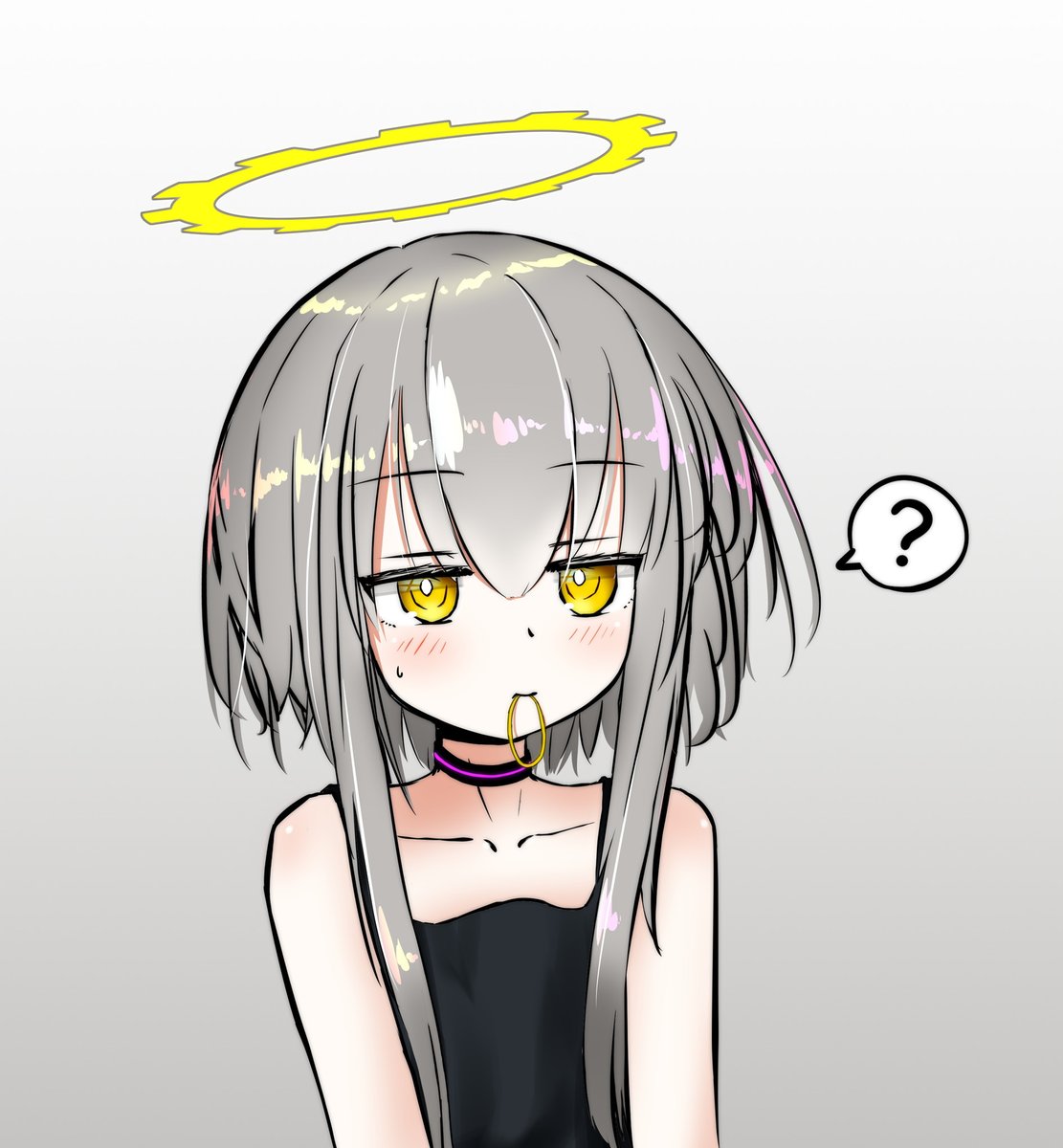 「そういう日らしいのでうちの子にもお願いしました⚙️👼 」|ジト⚙️のイラスト