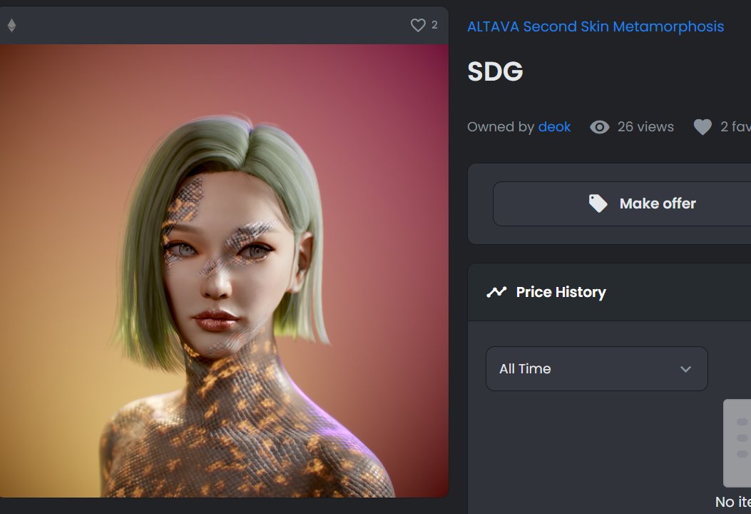 yangdeokkwan's tweet photo. Why SDG? 🐑🦆🏋️♀️
SDG is the first special nickname given to me by the ALTAVA community
I love this nickname and will continue to use it in ALTAVA LAND
@altavagroup
#fashion #crypto #nft #altavawk4event
#NFTCommunity #NFTproject #ALTAVA
https://t.co/iX9IyHoyZD https://t.co/uZTdMNLguw