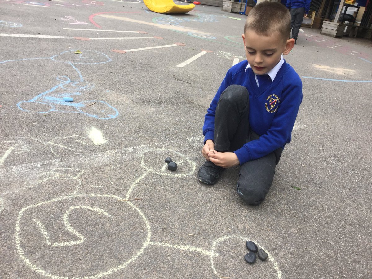 AbbeyPrimary's tweet photo. We are using #concreteobjects to identify our number bonds. #maths #rec https://t.co/A7DysqwZGc