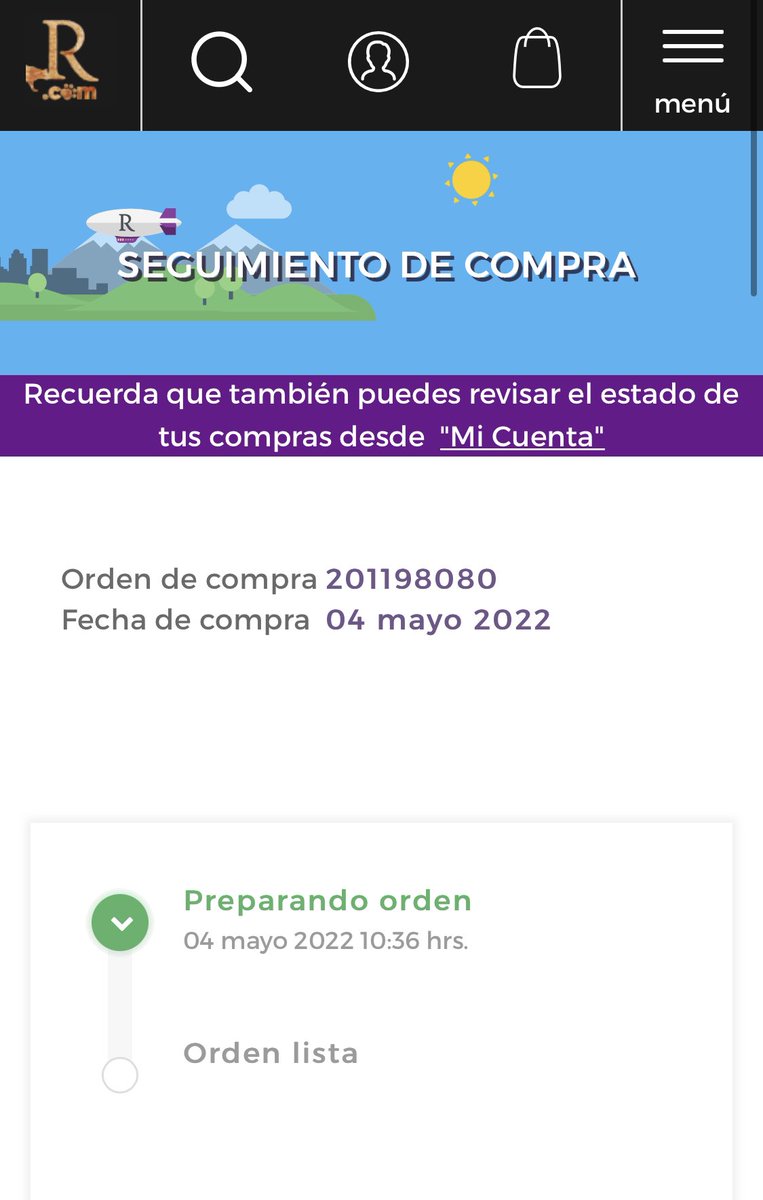 jaacavello's tweet photo. @RipleyChile hice pedido 02 de Mayo y no es posible hacer seguimiento https://t.co/qzXM5m9s5B