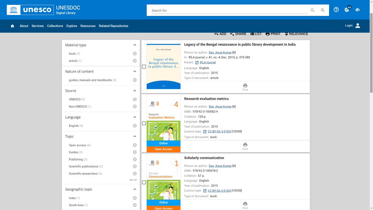 AannuuppK's tweet photo. @simonhodson99 @ShailyGandhi @OAIndia @asia_open @spf_in @GOFAIRofficial @CODATANews @DataSciSchools @icssr Glad to share my #OA publications available on @UNESCO #DigitalLibrary #UNESDOC
https://t.co/P49fRxzNqf https://t.co/pGxl9sTCHN