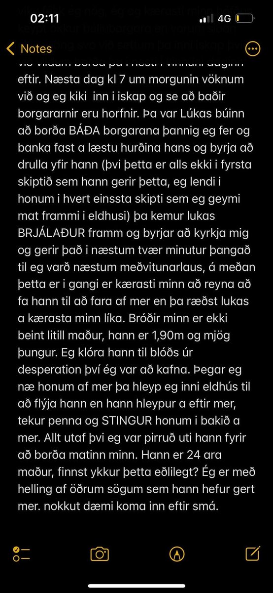 alaska_1867's tweet photo. Jæja.. LUKAS BJORN  er stori broðir minn. Hann er narsissisti og hefur lamið mig og barið. Heilaþvoð mig siðan eg var barn um hvað eg væri ogeðsleg og ömurleg. Read the whole story i myndunum her f neðan.

MIKIÐ MEIRA I REPLYS LESIÐ ALLT https://t.co/eFLy4IaMwr
