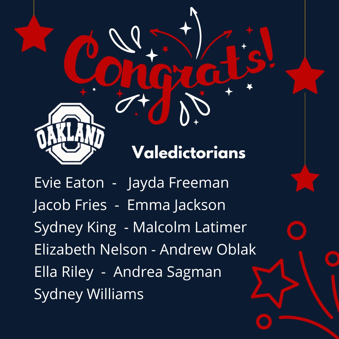 Oakland High School (@oaklandrcs) on Twitter photo 