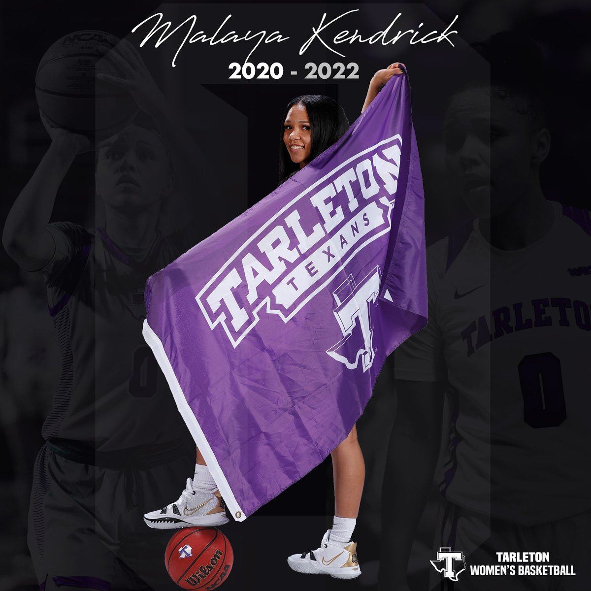 TarletonWBB's tweet photo. Concluding our senior tributes with the heart and soul of our squad 💜

🏀 Started every game at PG
🏀 Led the team in points (278) rebounds (178), field goals made (122) and assists (74)
🏀 17 double-digit scoring games
🏀 Two game-winners

𝗧𝗵𝗮𝗻𝗸 𝘆𝗼𝘂 0️⃣

@malayajaye https://t.co/t6fv56HkCo