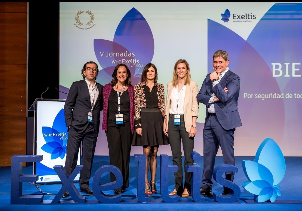 montanes_lola's tweet photo. Comienzan las V Jornadas WHC Exeltis Day. Después del parón obligado del 2021, retomamos con más fuerza e ilusión si cabe nuestro Congreso Científico. #whcexeltisday #Exeltis #ginecología #obstetricia https://t.co/VaocGtMZ1p