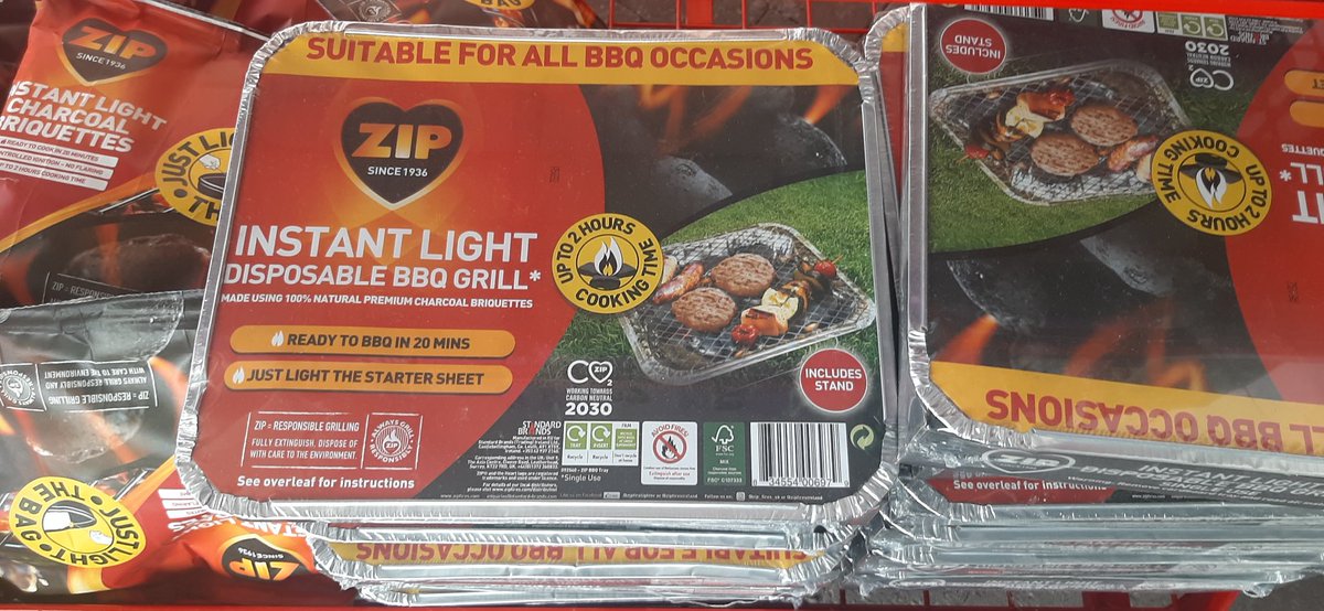 Alexander_Lees's tweet photo. With another prolonged dry spell forecast, sad to see @Tesco #Glossop prominently stocking disposable barbecues which are often the source of moorland wildfires in the @peakdistrict - other local supermarkets have removed them from sale - https://t.co/G8KIelc7G5 https://t.co/TxcwvgQMpf