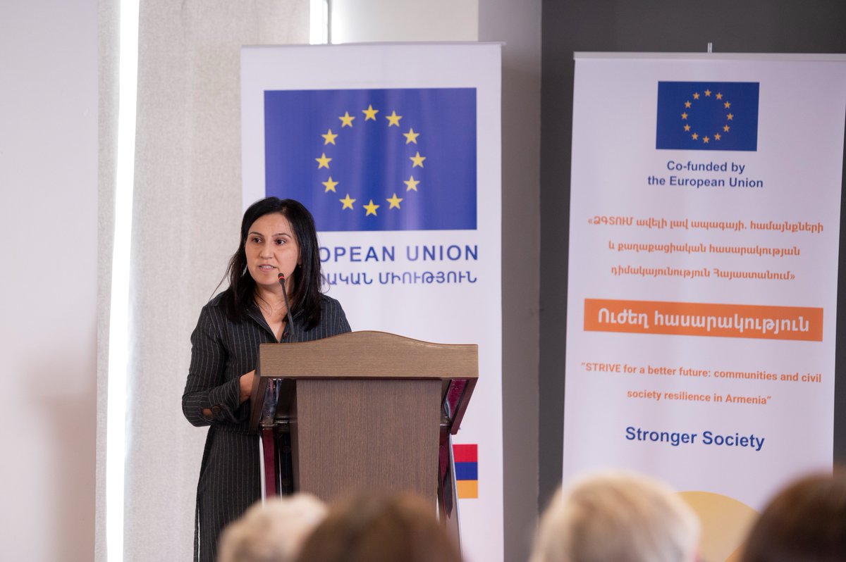 We are excited to share that NEF has launched a new 
European Union-funded project in #Armenia to support the resilience, sustainability, and capacity of local civil society organizations. Read more about the project &amp; launch here: neareast.org/?p=9056