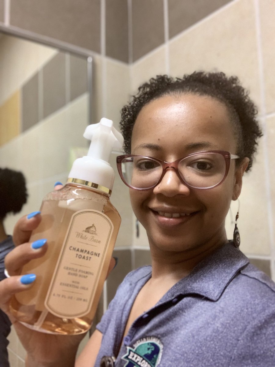 Treating my hall with new hand soap! <a href="/cfisdwells/">Wells Elementary</a> #WellsRAK