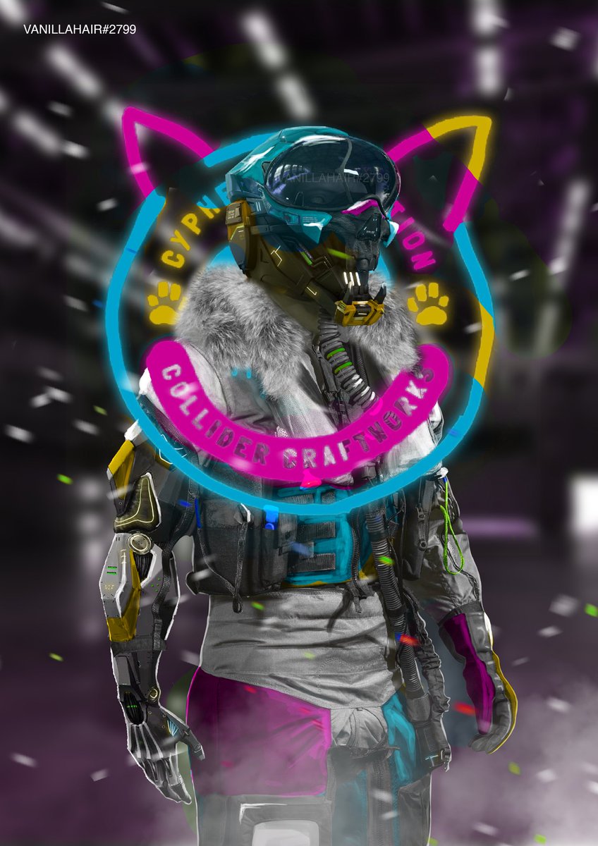 VanillahairNFT's tweet photo. Here is my weekly Hyper-Submission
Hyper Character + Hyper Logo.
I hope you like it ♥️
We will win Faction At Wars! 🦾
Stay Cypher 🤖
@HyperFaction @Hosman_NFT @Sila_101 @ColliderCraft
#HYPERFACTION #CollidersCraftwork https://t.co/Tr4BhGUi8Z