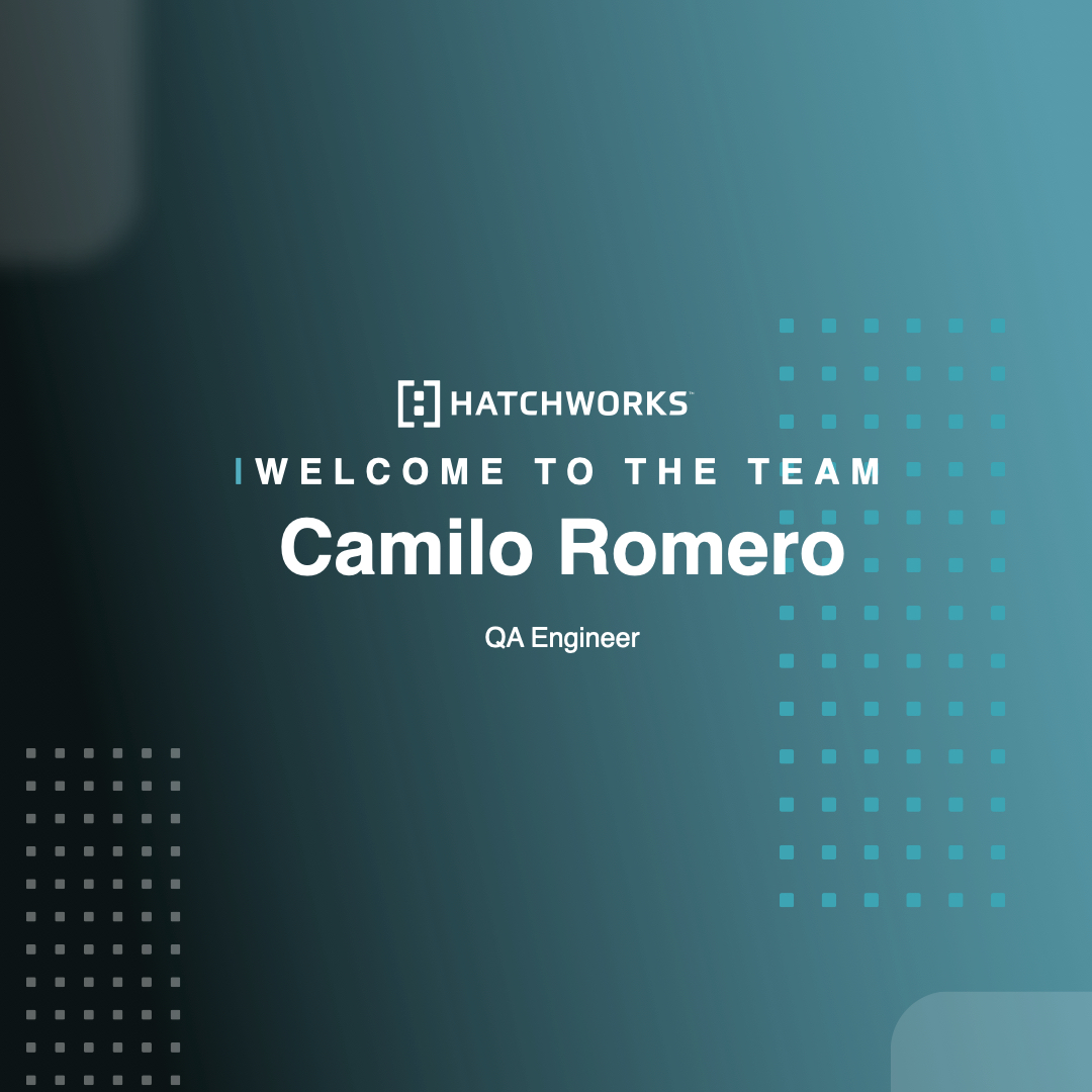 hatchworksinc's tweet photo. We are pleased to announce that Camilo Romero has joined HatchWorks as a QA Engineer.
Welcome to the HatchWorks team, Camilo! 💪🏻
Are you looking for a new job?
Check out our openings! 👉🏻 https://t.co/inpEHjP6eC
#NewHire #HatchWorks #Welcome #Hiring https://t.co/smtZoqkegi