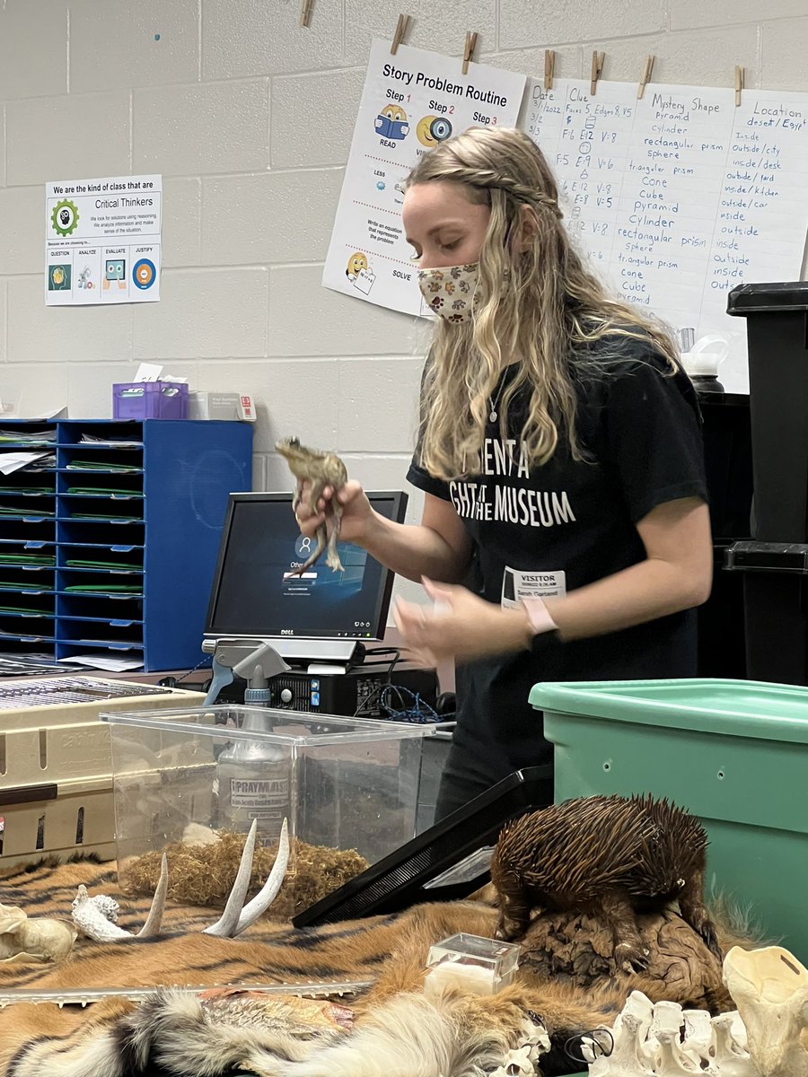 It’s a field trip IN! The Houston Museum of Natural Science “Wildlife on Wheels” wowed our 2nd graders today. #animalsarecool #scienceinreallife #2ndgraderocks #HumbleISD_BBE