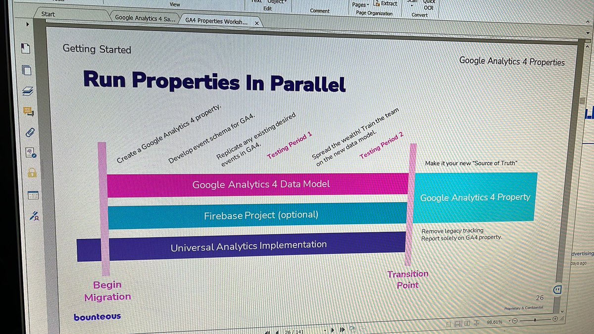 bjkman79's tweet photo. A lot to learn #digitalmarketer friends! No time to waste if you want to capture that Y-O-Y data in #GA4 #analytics #GoogleAnalytics https://t.co/F0qxXxOg97