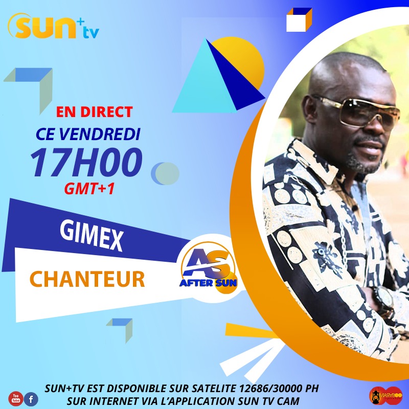 GimexOfficiel's tweet photo. GIMEX le chanteur de Charme ce soir sur #SUNPLUSTV dès 17H
Restez connecté https://t.co/uDYJlgsfVZ