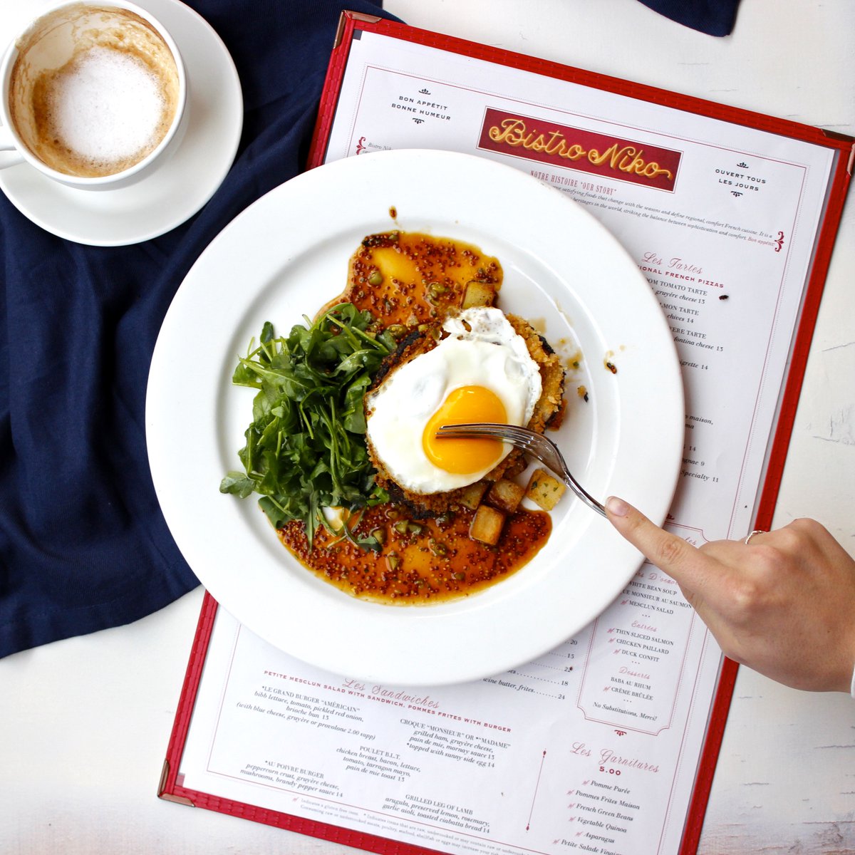 Here's your reminder to book your table for brunch tomorrow 🍳✨