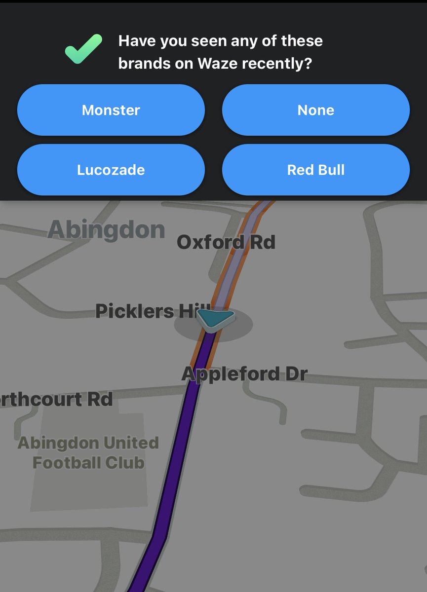 Hello again <a href="/waze/">waze</a> isn’t it dangerous if you flash this trivia in my face when I’m driving?