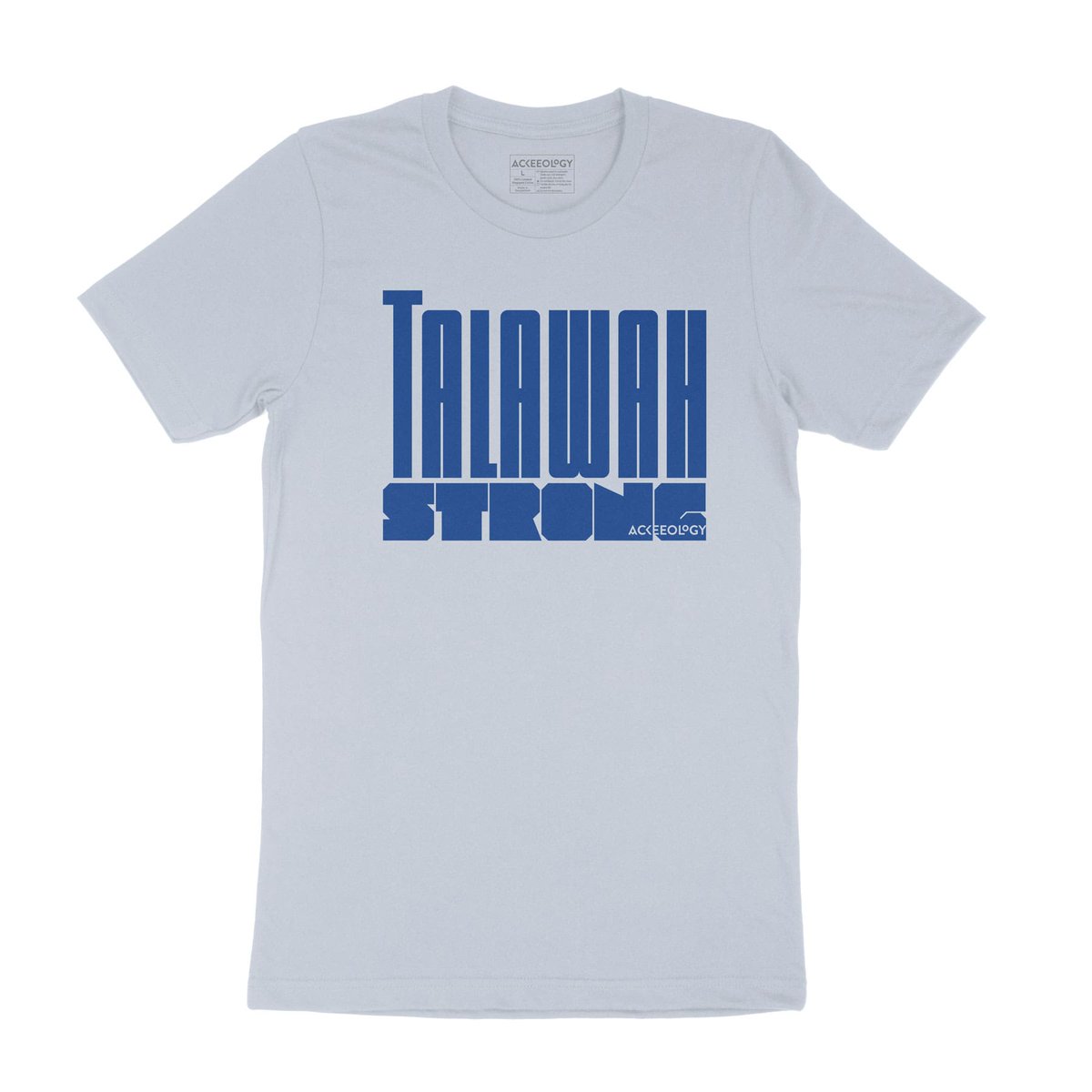 Ackeeology's tweet photo. Talawah Strong: “Wi likkle but wi tallawah" means We are powerful, amazing, capable of accomplishing anything… we are Talawah Strong.
Available in baby blue.
#Ackeeology #Talawah #Tallawah #TalawahStrong #CultureDrops #Jamaica #westindian #Patois https://t.co/dCV96CQldV