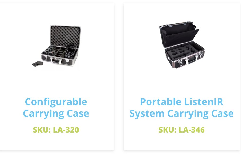 ListenTech's tweet image. Find all the ListenIR charging trays and cases you’ll ever need. #ListenIR #Accessible #Inclusive #Compliant #AssistiveTechnology #AssistiveListening #ListenTech #HearClearly

listentech.com/product-catego…