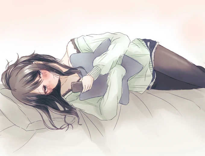 返信待ち灯織… 