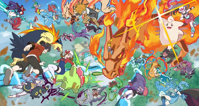 #ゴールデンウィークSNS展覧会2022
ポケモンが昔からずっとすきです 