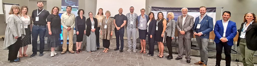 WorldPhysioMH's tweet photo. A big thanks to all IOPTMH members, commiitees representatives and observers for attending the General Meeting and special welcoming to Portugal and Ethiopia as new members elected 👏😍 #IOPTMH2022 #9th_IOPTMH2022_AthensGR https://t.co/RjCk92sTiw