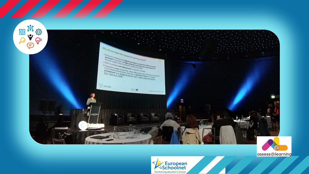 stem_ats's tweet photo. Thank you 👏👏👏Katja Engelhardt from @eu_schoolnet for presenting the Assess@Learning a European policy experimentation which aims to support the systemic uptake of Digital Formative Assessment (DFA) practices in schools. Very informative! More 👉https://t.co/eLR6W0ZpzZ
#atsstem https://t.co/5MF4ks377x