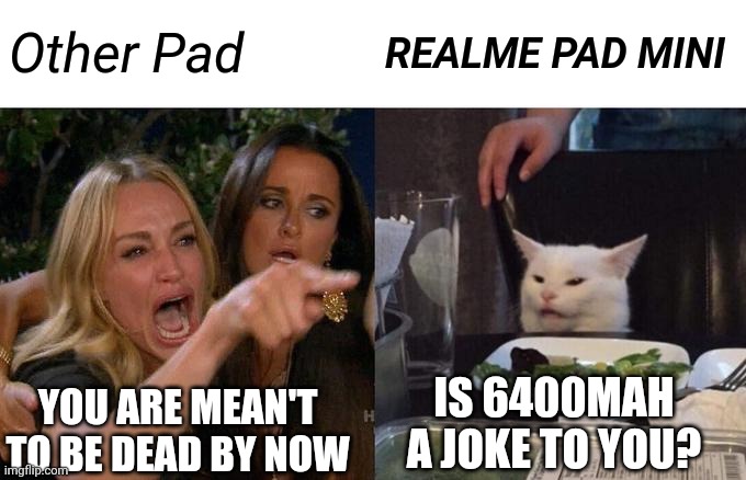 Timztech's tweet image. #MiniisPowerful with the #RealmePadMini 😂😂💪 🤭