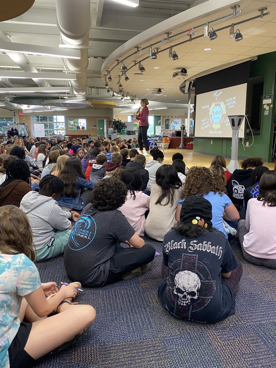 Visiting each wing of the building today so we can end our school year strong with the help of R Factor and our RISE behaviors!