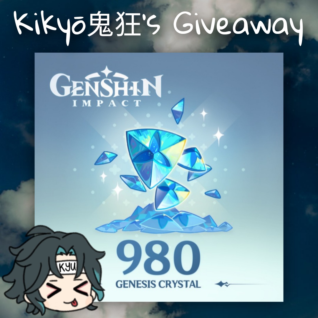 980gc giveaway 🤍 1 winner

Rules:
- RT + follow
- (optional) tag your friend and they will win small gift 🎁 

Ends on 13th May, codashop. Goodluck ❄