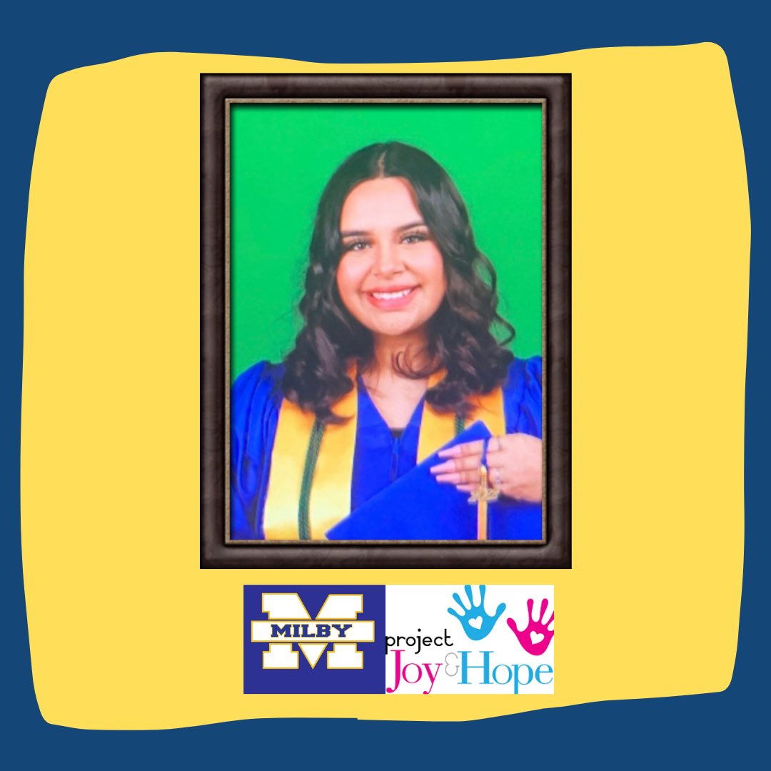 MilbyCCC's tweet photo. Huge congratulations to our MHS senior AshLee Soto who was awarded the Joy &amp; Hope Houston Scholarship!!

Milby is so proud of you AshLee!🥳

@rpena3kr @Milby_HS @HISD2College @MilbyCounseling https://t.co/cilBQlYQKQ