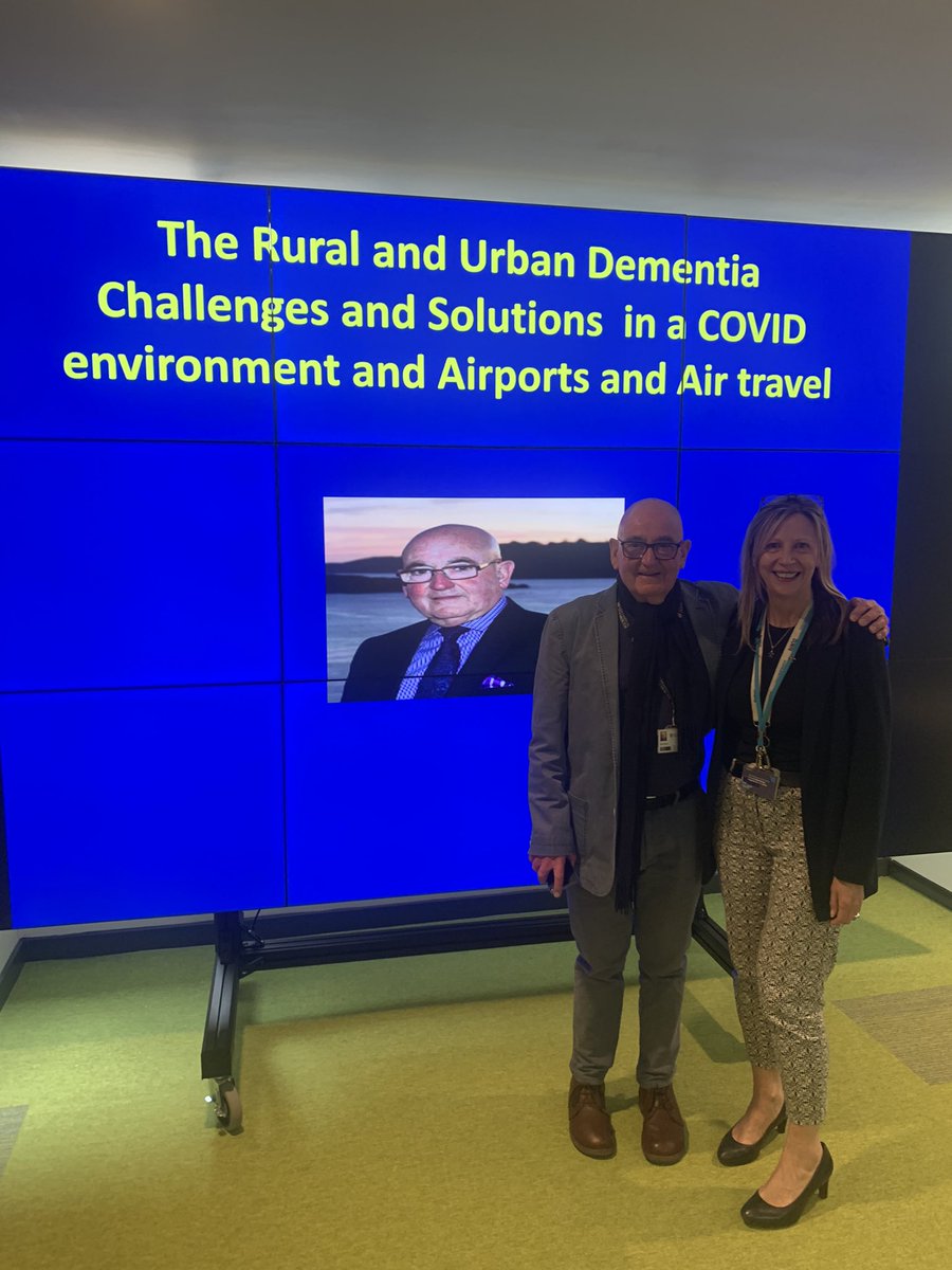hayley_chami's tweet photo. honoured to have Ian Sherriff BEM @cityplym today, presenting on the work of the PM Dementia Air Transport Group for our #Tourism students, helping them to identify ways to support #inclusive travel in the aviation industry #tourism #aviation #dementia https://t.co/p5OXIYi7wU