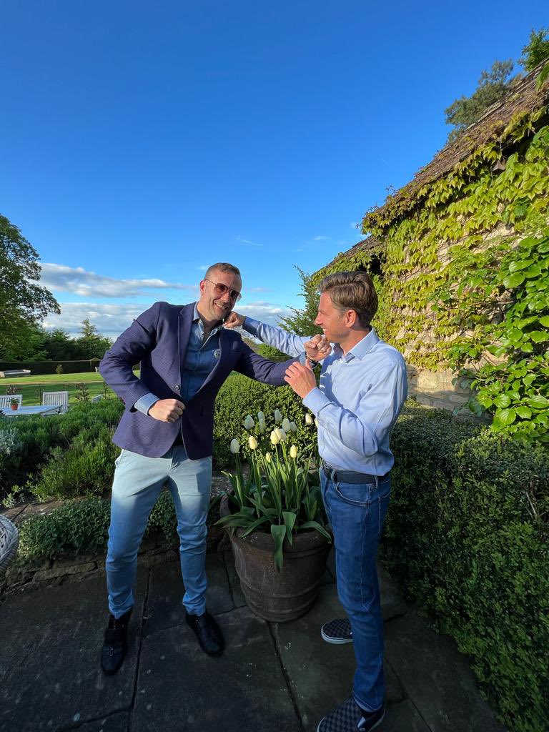 TomGaymor's tweet photo. Mr and Mrs Gaymor 💍💒🍾 

It has been the most unforgettable and magical week getting married in the Cotswolds 🇬🇧 Everything went to plan up until I realised I’d forgotten to pack my shirt 😂😱🤦🏼‍♂️ #Wedding https://t.co/0D519sTT5t