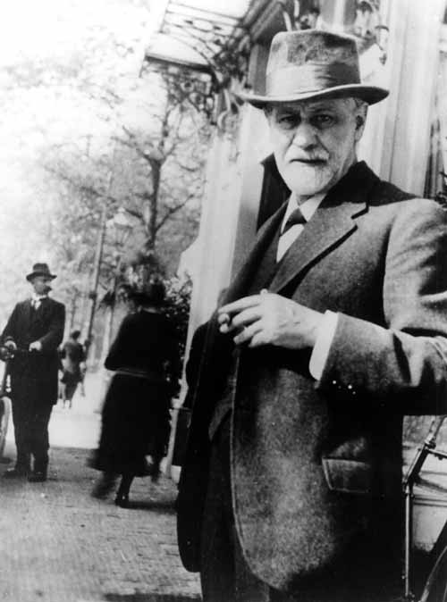 Sigmund Freud by Henry Verby, The Hague, 1920