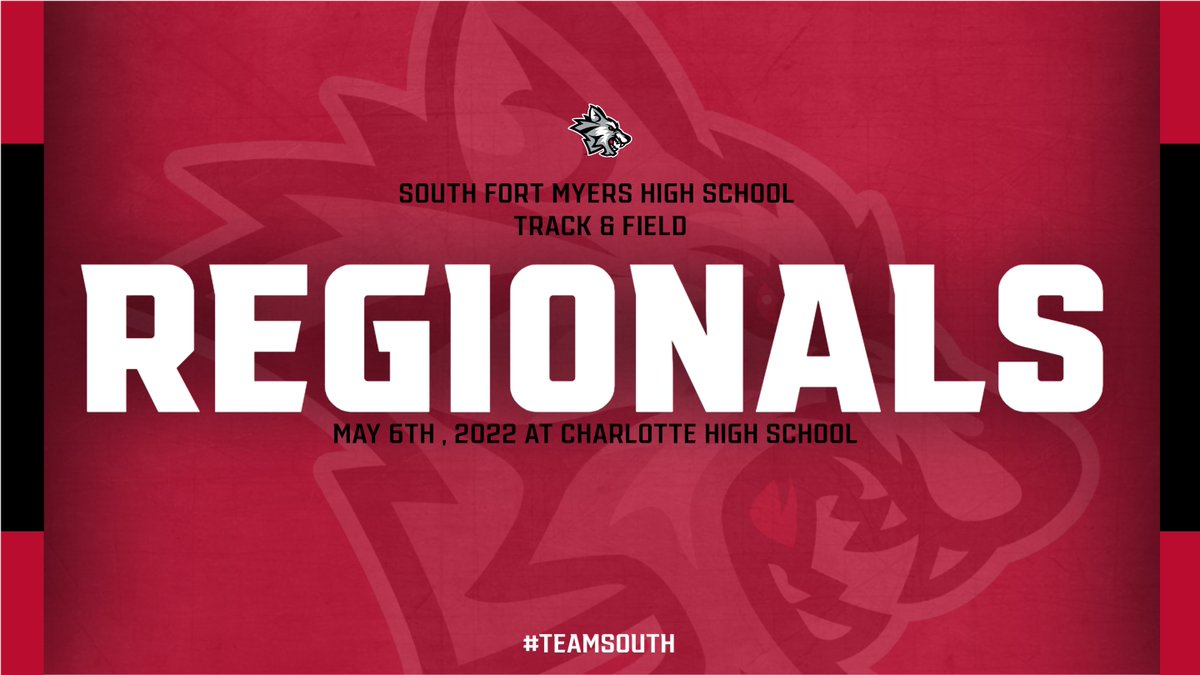 Wolfpack Athletics (@sfmhswolfpack) on Twitter photo Good luck to our <a href="/SFM_Track_Field/">SFMHS Track & Field</a> today at Regionals!!
<a href="/SouthFMHS/">PowerfulSouthFamily</a> Good luck to our <a href="/SFM_Track_Field/">SFMHS Track & Field</a> today at Regionals!!
<a href="/SouthFMHS/">PowerfulSouthFamily</a>