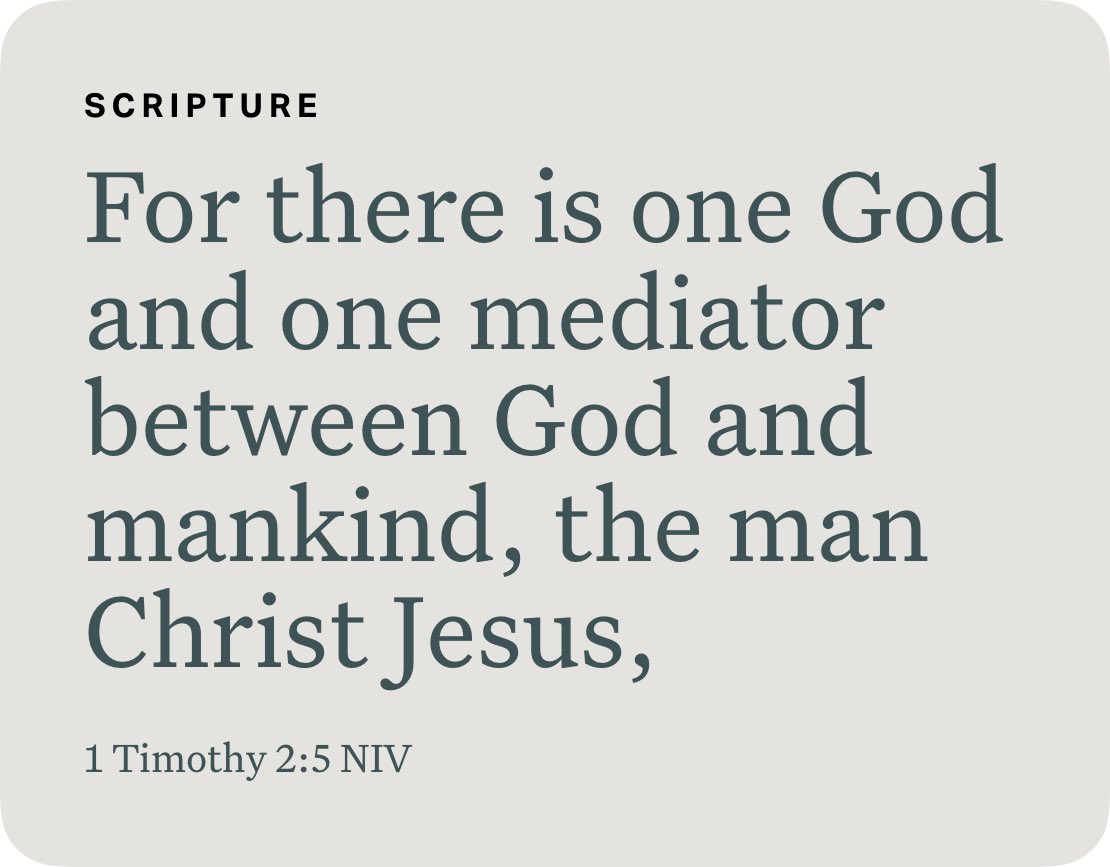 1 Timothy 2:5 NIV 1timothy.bible/1-timothy-2-5