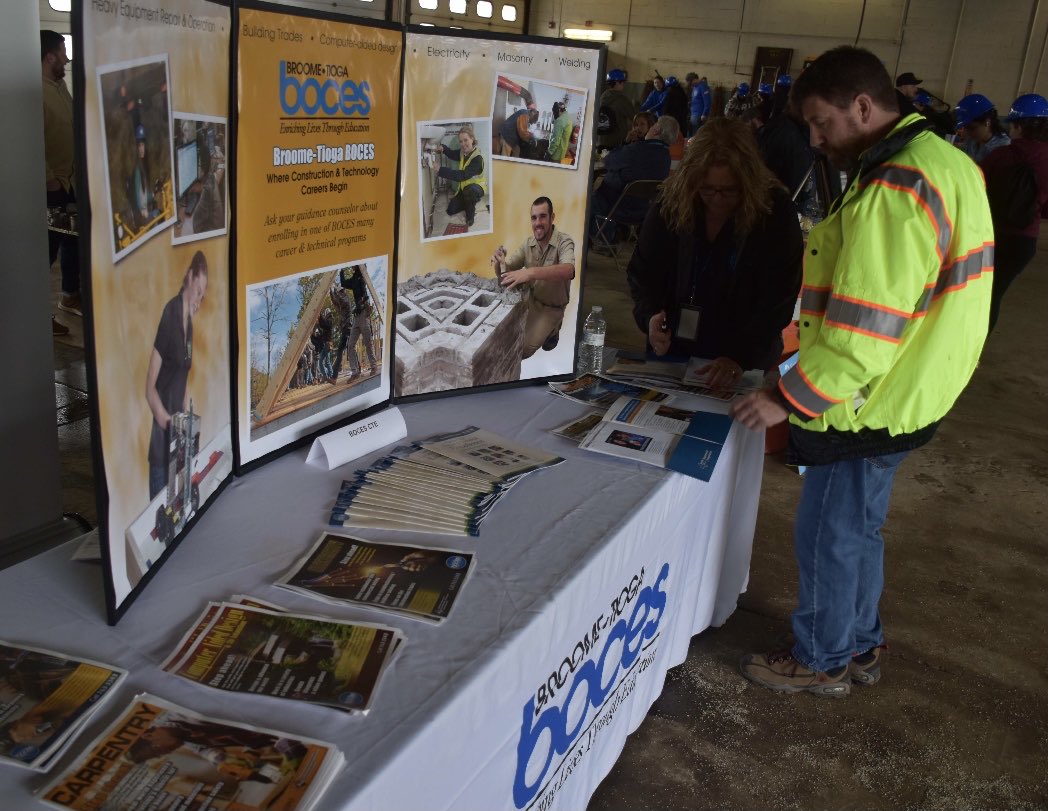 BT BOCES IP (@btboces_ip) on Twitter photo (2/4) A few scenes from this week’s @BroomeBOCES Construction & Tech Career Day. Check our FB page (Broome-Tioga BOCES) for many more images. @BroomeTiogaCDC <a href="/McNairBOCES/">Thomas McNair</a> <a href="/BOCESofNYS/">BOCES of New York</a> <a href="/BTCareerTechED/">CTE</a> <a href="/BTEvertech/">BTBOCES Evertech Academy</a> (2/4) A few scenes from this week’s @BroomeBOCES Construction & Tech Career Day. Check our FB page (Broome-Tioga BOCES) for many more images. @BroomeTiogaCDC <a href="/McNairBOCES/">Thomas McNair</a> <a href="/BOCESofNYS/">BOCES of New York</a> <a href="/BTCareerTechED/">CTE</a> <a href="/BTEvertech/">BTBOCES Evertech Academy</a>