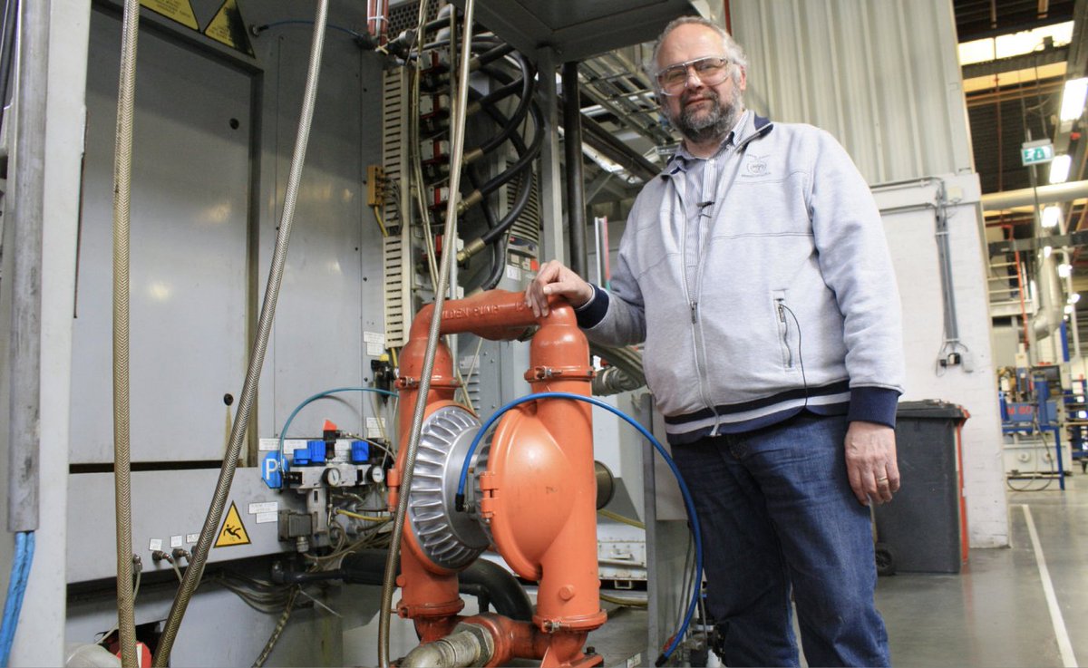 WildenPump's tweet photo. We know that a reliable #AODD #pump delivers consistent performance. One example of our commitment to dependability: a set of #Wilden Pro-Flo SHIFT AODD #pumps installed in a tech company 16 years ago are still hard at work optimizing operations. #PSGDover
https://t.co/qMCTrHpsex https://t.co/dJkIhpRuym