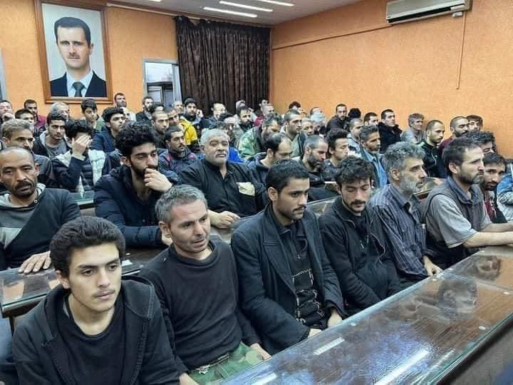 Have you ever experienced the fact that you should hail for the long life of the president in the waiting room before being released, yes you should hail for the one actually detained you for yrs and been tortured under his command?

Welcome to Syria.