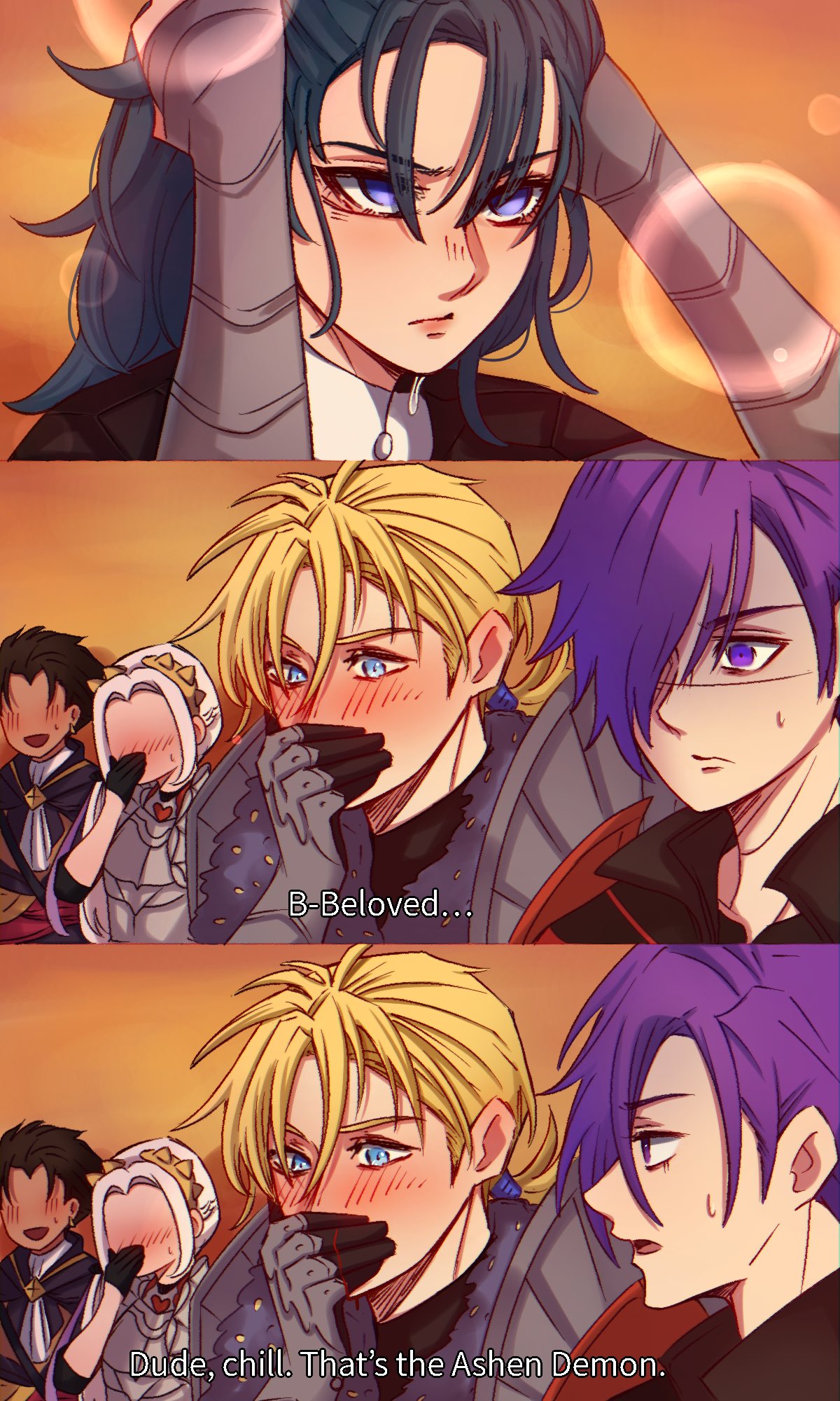 MOA on Twitter "“Beloved?!” Some fire emblem three hopes Dimileth lol