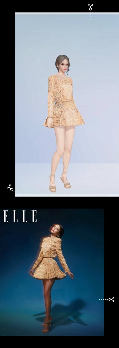 Livetoie's tweet photo. Balmain dress worn by Miranda Kerr on Elle in Altava Worlds of you. 💕
@altavagroup #altavawk4event #mirandakerr #balmain #ELLE #digitalfashion #nft #nftcommumity #fashion #Crypto https://t.co/D0T3ZYdinr