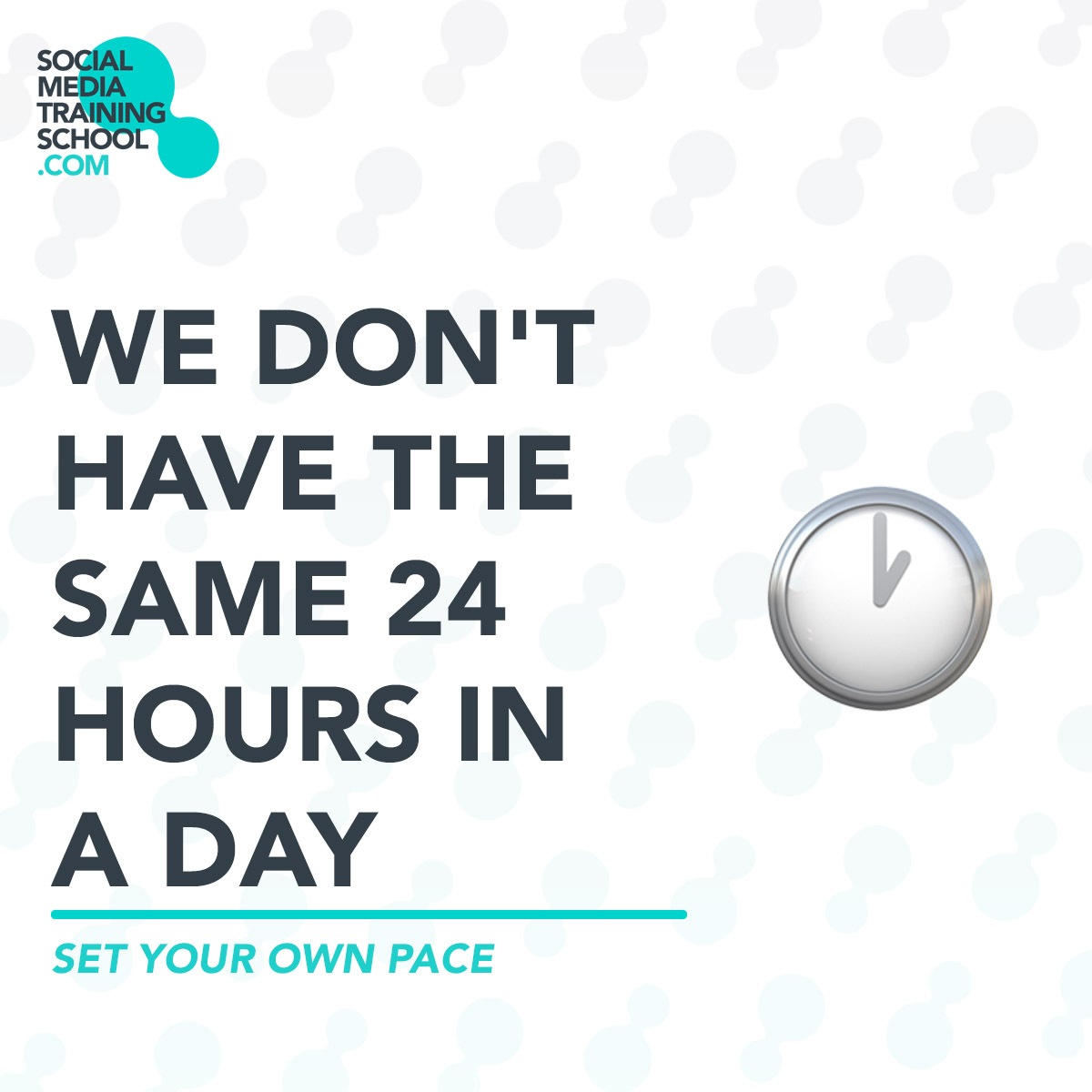 SMTSsocial's tweet photo. There are so many things that can affect how many hours you have 'free' in a day.

So don't worry if you seem to be going at a different pace than others, or if it takes you longer to achieve something. 

You're doing what you can, in your own time, and that's worth celebrating. https://t.co/QSzcylL8ov