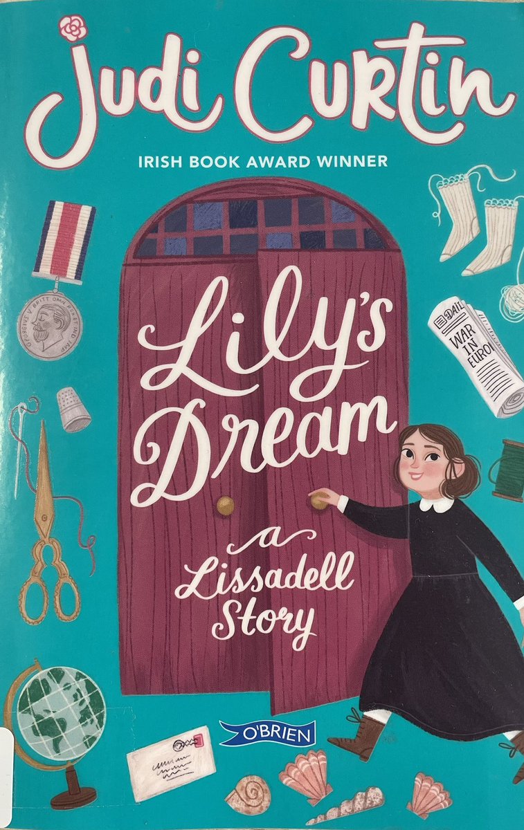stpatricksgnslk's tweet photo. Thanks to Julie from @limklibraries Library, we were able to start reading the sequel to #LilyStepsUp this morning. Written by @judi_curtin ‘Lily’s Dream’ is the next story about a young servant girl working in @LissadellHouse House during 1914. #LimerickReads @watchhousecross https://t.co/rDWLvPlFWh