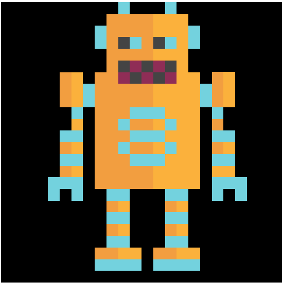 P1x3lboy's tweet photo. Just dropped my first special @8bidou Edition Pixelbot.
Check it out here.
10 Editions - Available for 1 tez

https://t.co/2CYuJ0NJ32
#pixelart #cleanNFT #pixelbot #8bidou #24x24 https://t.co/Mi5xbIwIjw