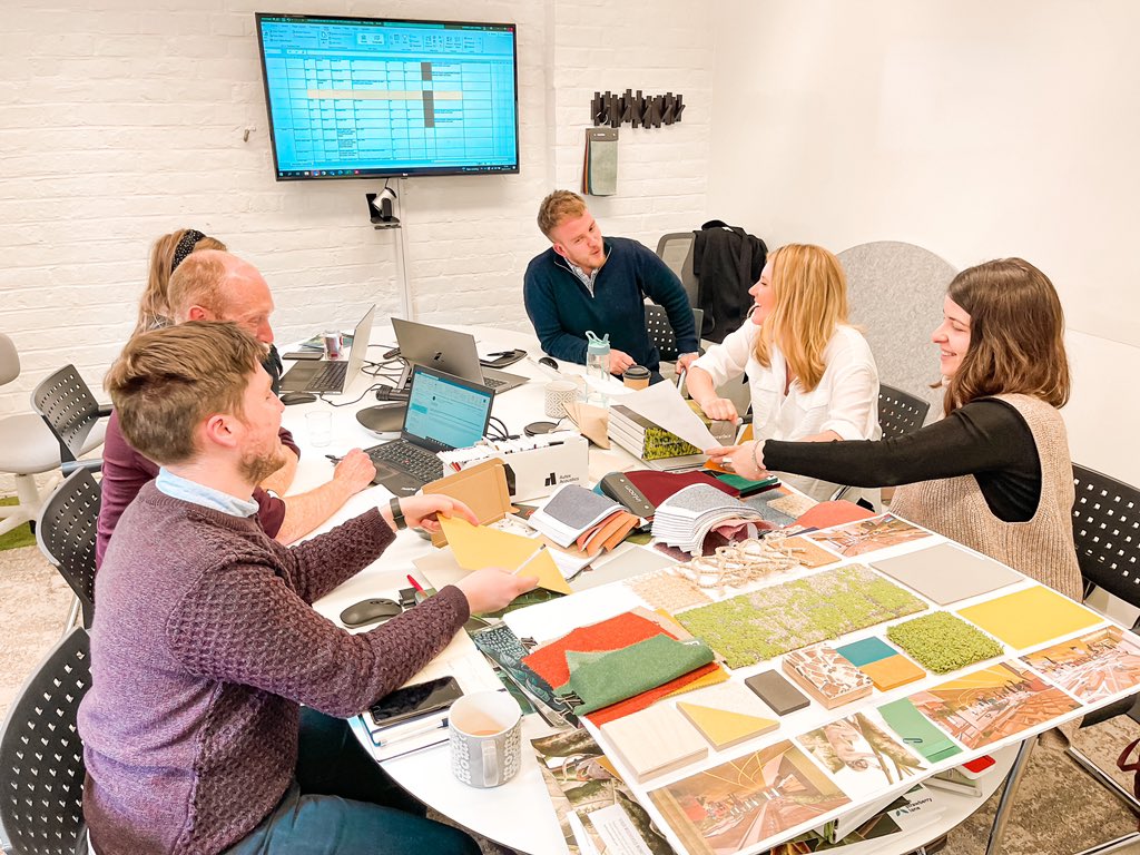 Samples galore this week for the <a href="/OneStrawberryLn/">Onestrawberrylane</a> @homegroup project team <a href="/Overburyplc/">Overbury</a> @WardRobinsonLtd <a href="/CushWake/">Cushman & Wakefield</a> <a href="/DLADesignGroup/">dla architecture</a> <a href="/Ryder1953/">Ryder Architecture</a> - come &amp; join us in the #freshestworkspaceintown