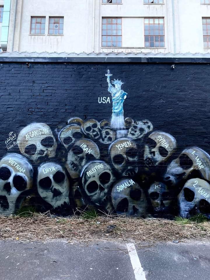 nasim2u's tweet photo. Dear #USA &amp; #Israel, We all are not blind.. https://t.co/ukNNWbYIVv